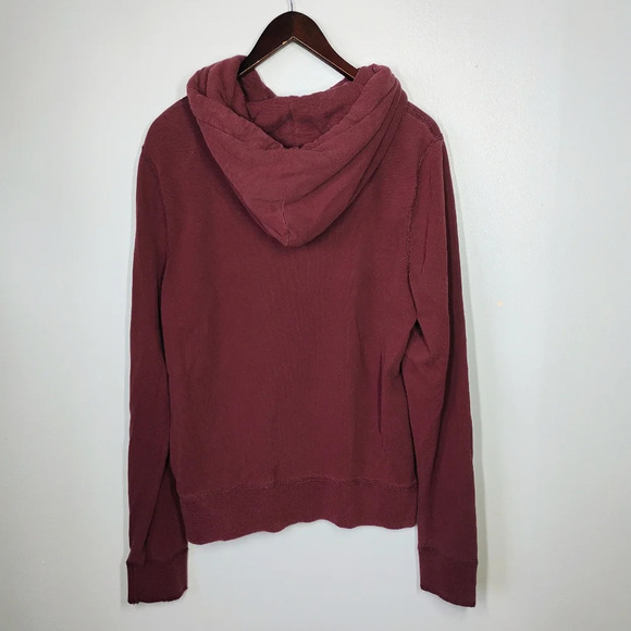 Abercrombie & Fitch Y2K Graphic Letter Hoodie Sweatshirt Mens Large Collegiate - Picture 4 of 14